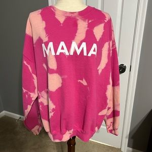 Mama Tie Dye Sweatshirt